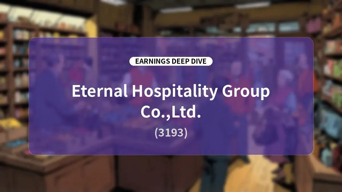 Eternal Hospitality Group FY2026 Earnings Deep Dive: Reviewing Domestic and International Expansion, Mid-Term Plan Revisions, and the Path to Future Growth