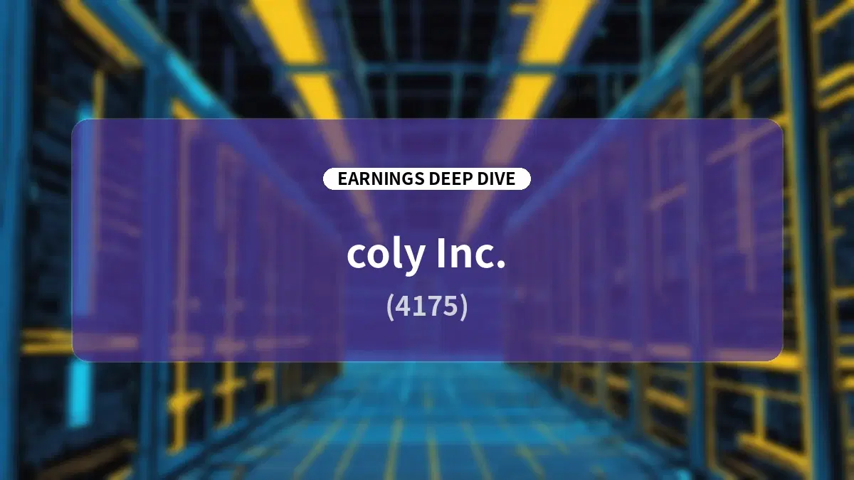 coly Q2 FY2027 Earnings Deep Dive: Profitable Core Operations and Progress on Major New Title Pipeline