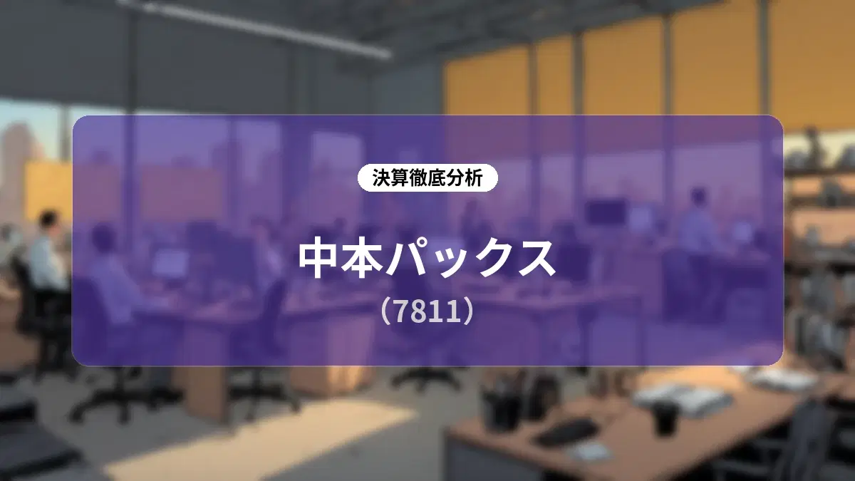 中本パックス 2027年2月期中間期決算:過去最高益を大幅更新、IT・工業材の伸長と「PDコーター」本格稼働で高付加価値化が加速
